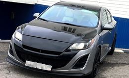 Реснички на фары для Mazda 3 2008-2013