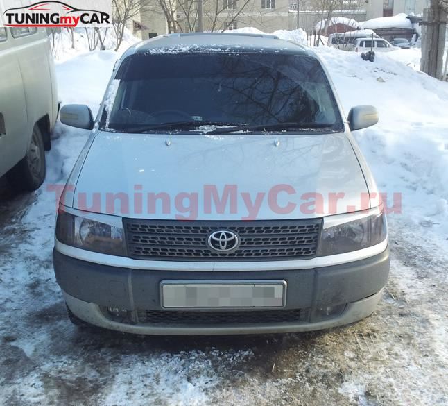 Реснички на фары для Toyota Probox NCP55 2002-2014