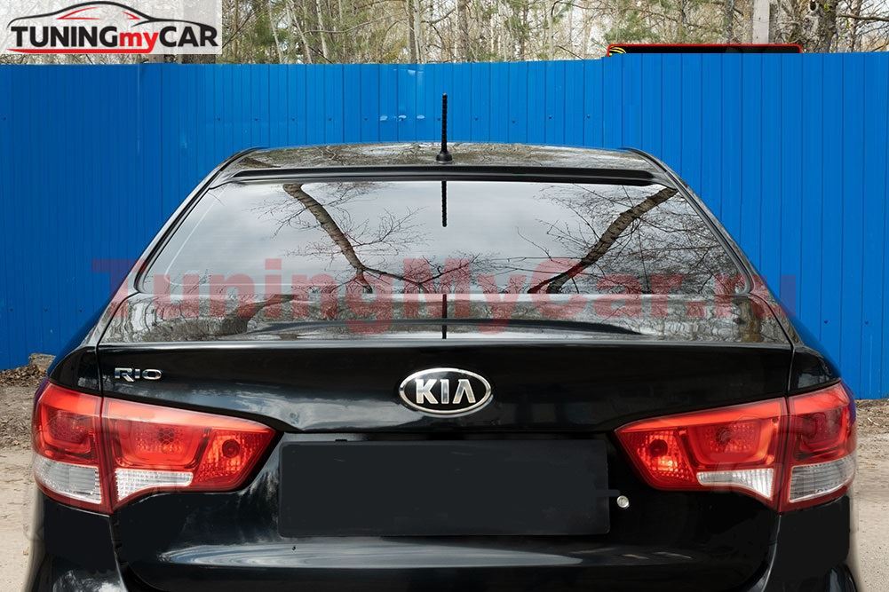 Спойлер на заднее стекло KIA Rio III (седан) 2011-2017