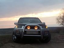 Реснички на фары для Toyota Rav4 2005-2013