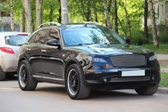 Накладки на передние фары (реснички) Infiniti FX 35 2003-2008
