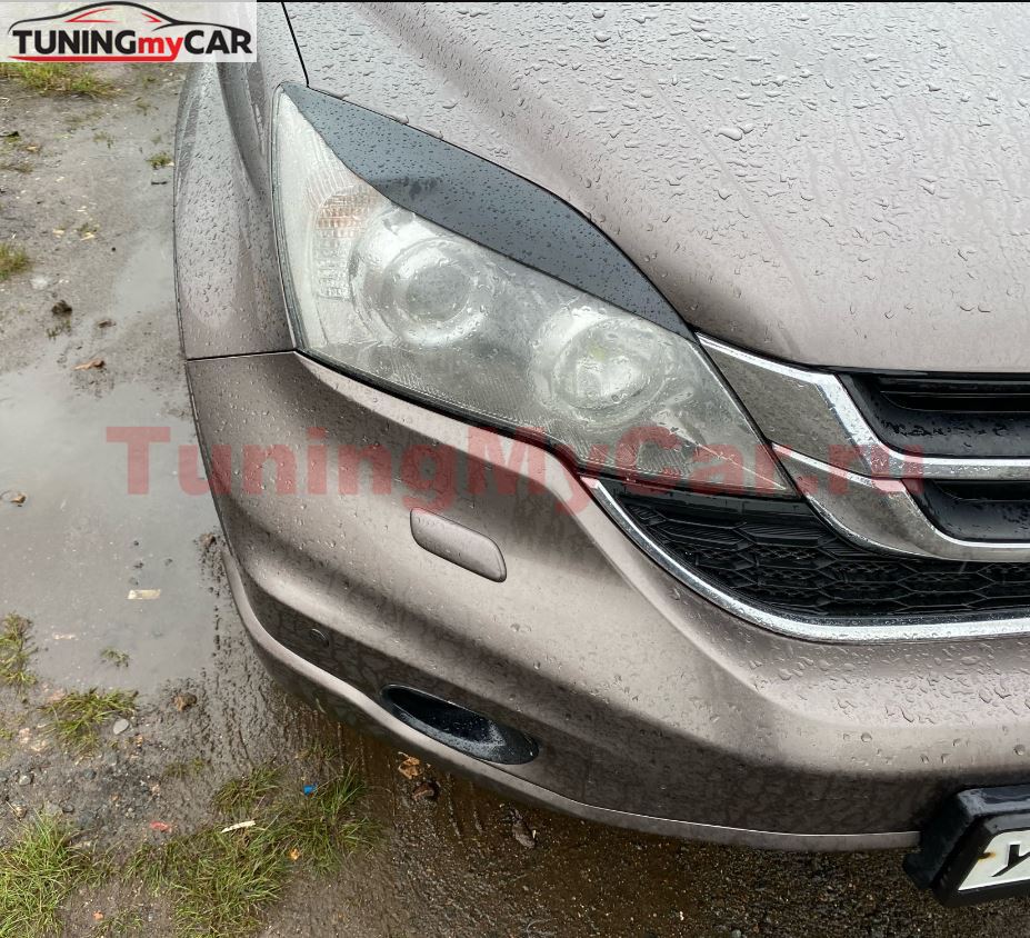Реснички на фары HONDA CR-V 2007-2012