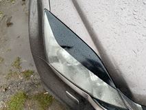 Реснички на фары HONDA CR-V 2007-2012