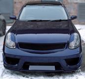 Реснички на фары для Nissan Skyline V35 06.2001-10.2004 седан