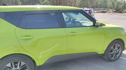 Молдинги на двери (Шагрень) KIA Soul 2019-