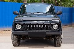 Спойлер на капот без скотча (Шагрень) Lada (ВАЗ) Нива 2121 -; Нива 21213 -; Нива 21214 -; Нива 2131 -; Нива Urban 2019-