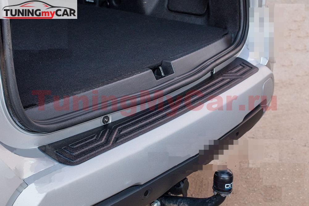 Накладка на задний бампер Renault Duster 2021-
