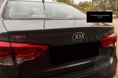 Спойлер крышки багажника KIA Rio III (седан) 2011-2017