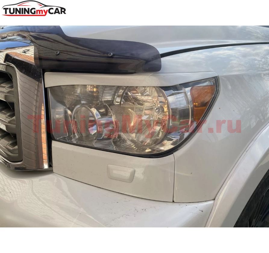 Реснички на фары TOYOTA TUNDRA/SEQUOIA 2006-2017 XK50/60
