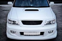 Реснички на фары для Subaru Forester SF5 рестайлинг (01.2000 - 01.2002)