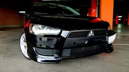 Воздуховоды в передний бампер раздельные Mitsubishi Lancer X 2007-2015