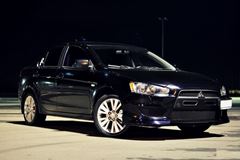 Воздуховоды в передний бампер раздельные Mitsubishi Lancer X 2007-2015