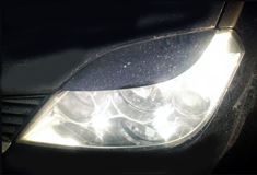 Реснички на фары для Nissan Primera HP12 2002-2008