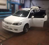 Реснички на фары для Toyota Spacio AE111 1997-2001