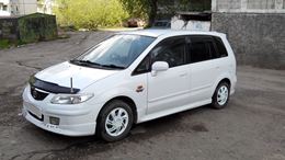 Реснички на фары для Mazda Premacy 1999-2004