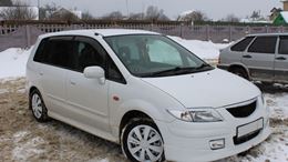 Реснички на фары для Mazda Premacy 1999-2004