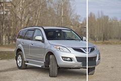 Зимняя заглушка решетки переднего бампера Great Wall Hover H5 2011-2016