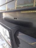 Зимняя заглушка решетки радиатора и переднего бампера Nissan Pathfinder 2011-2013 (R51 рестайлинг)
