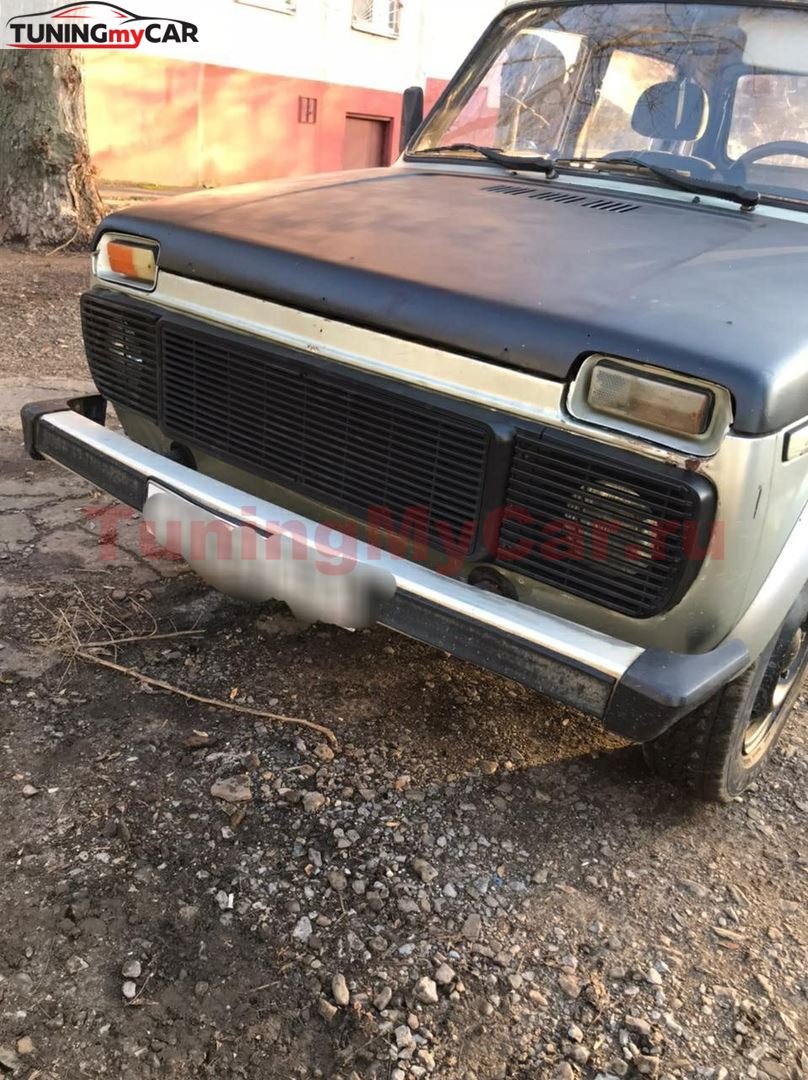 Решётка радиатора LADA (ВАЗ) 2121 Нива, с закрытыми фарами