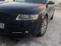 Реснички на фары Audi A6 C6 2004-2008 (4F2, 4F5)