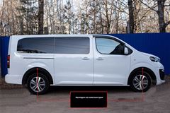 Накладки на колёсные арки Peugeot Traveller L3 2016-, Citroen SpaceTourer I L3 2016-, Opel Zafira Life L 2019-
