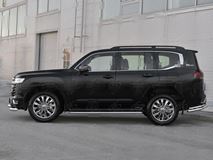 Защита порогов d42 TOYOTA LAND CRUISER 300 70TH ANNIVERSARY 2021- 