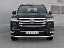 Защита переднего бампера d63 секции TOYOTA  LAND CRUISER 300 70TH ANNIVERSARY 2021- 