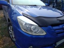 Реснички на фары для Toyota Caldina T240  2005-2007 