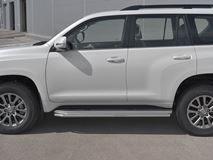 Защита порогов d42 TOYOTA LC PRADO 150 BLACK ONYX 2020- 