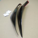 Накладки на фары Toyota Land Cruiser Prado 120 2002-2009 (цвет 202 BLACK)
