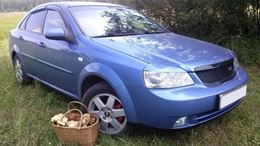 Реснички на фары для Chevrolet Lacetti седан 2003-