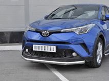 Защита переднего бампера d63 секции TOYOTA C-HR 2018-2019 