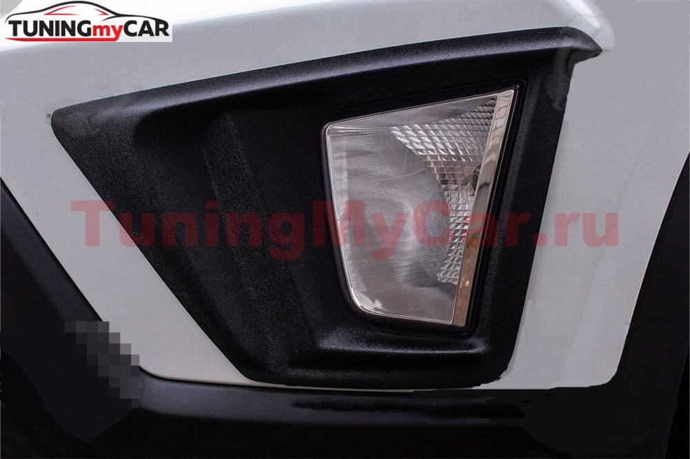 Маски ПТФ без скотча Hyundai Creta I 2016-2019
