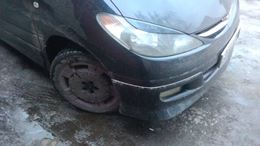 Реснички на фары для Toyota Estima ACR30W 2000-2005