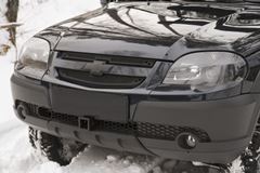 Защитная сетка и заглушка решетки радиатора Chevrolet Niva Bertone 2009-2019