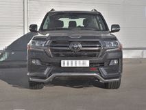 Защита переднего бампера d63 волна TOYOTA LAND CRUISER 200 TRD 2019- 