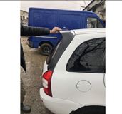 Спойлер "Чистое стекло" не краш (ABS) LADA Kalina 117 Универсал 2004-2013