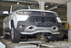 Защита переднего бампера d63мм "Волна" ИСКРА (ППК) LADA Niva Travel 2021