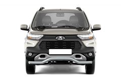 Защита переднего бампера d63мм "Волна" ИСКРА (ППК) LADA Niva Travel 2021