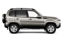 Защита порогов с накладками d63мм (НПС) LADA NIVA Travel 2021-/ LADA NIVA 2020-/CHEVROLET Niva 2009-2020