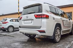 ТСУ /съемный квадрат/ Toyota LC 300 2021-