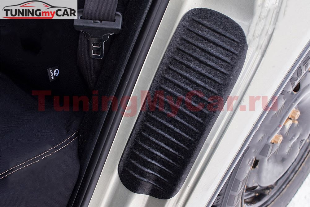 Накладки на внутренние части задних арок без скотча Renault Sandero 2009-2013
