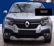 Спойлер на капот со скотчем Renault Logan 2014+, Logan Stepway 2018-, Sandero  2014-2022, Sandero Stepway 2014-2022