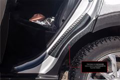 Накладки на внутренние части задних арок без скотча (вариант 2) Hyundai Tucson 2018-2021 (III рестайлинг)