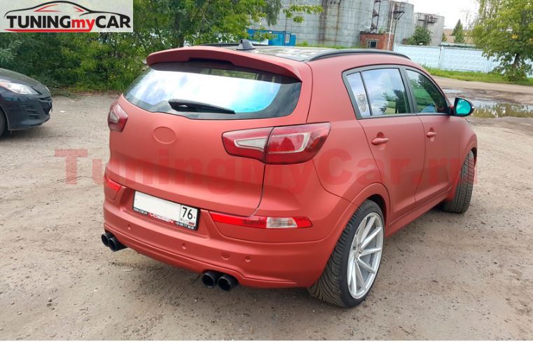Спойлер JSW для KIA Sportage