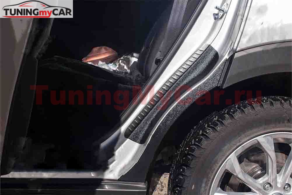 Накладки на внутренние части задних арок со скотчем 3М Hyundai Tucson 2018-2021