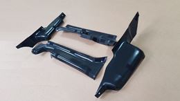 Накладки на ковролин (ABS) (4 шт) RENAULT Duster 2012- /NISSAN Terrano 2014-