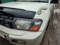 Реснички на фары Mitsubishi Pajero 1999-2006 
