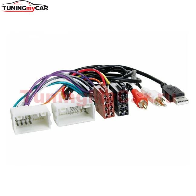 INTRO ISO HY-03A ISO переходник для Hyundai, Kia (USB+AUX)