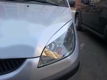 Реснички на фары для Mitsubishi Colt 2002-2004